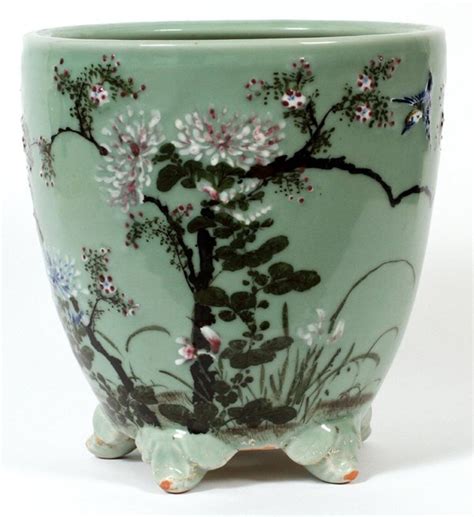 Vintage style porcelain pottery